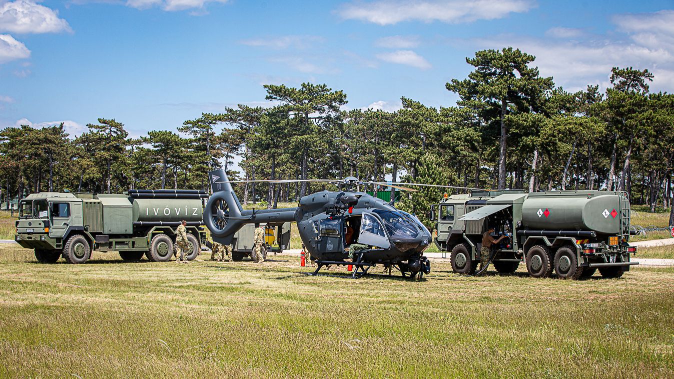 Harctéren ment életet a honvédség új helikoptere