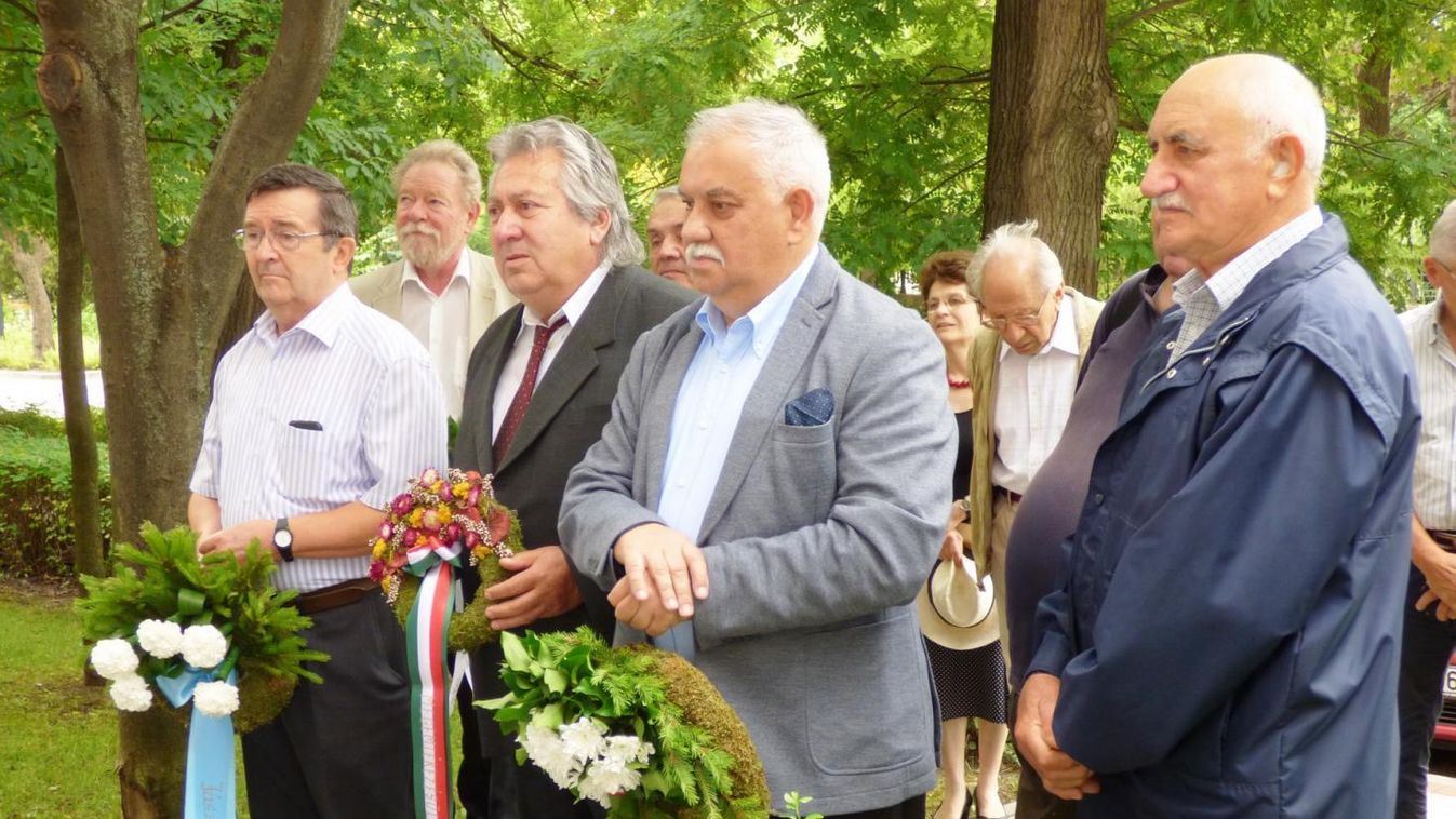 A forradalom miniszterelnökére és reformertársaira emlékeztek