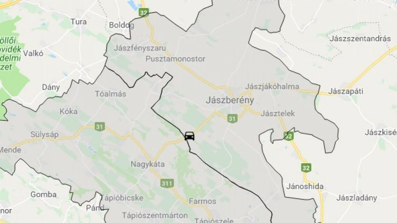 Hármas karambol történt Jászberény és Nagykáta között