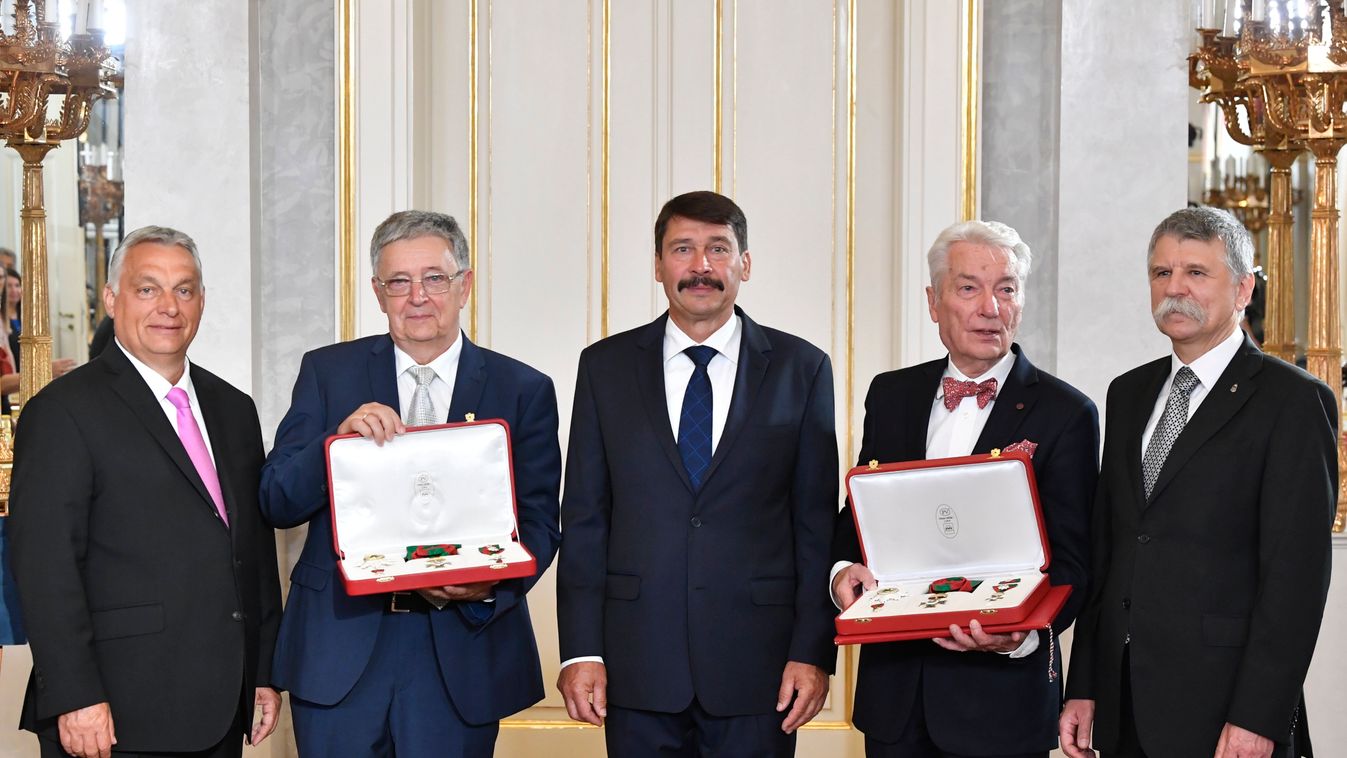 Átadták a Magyar Szent István Rendet