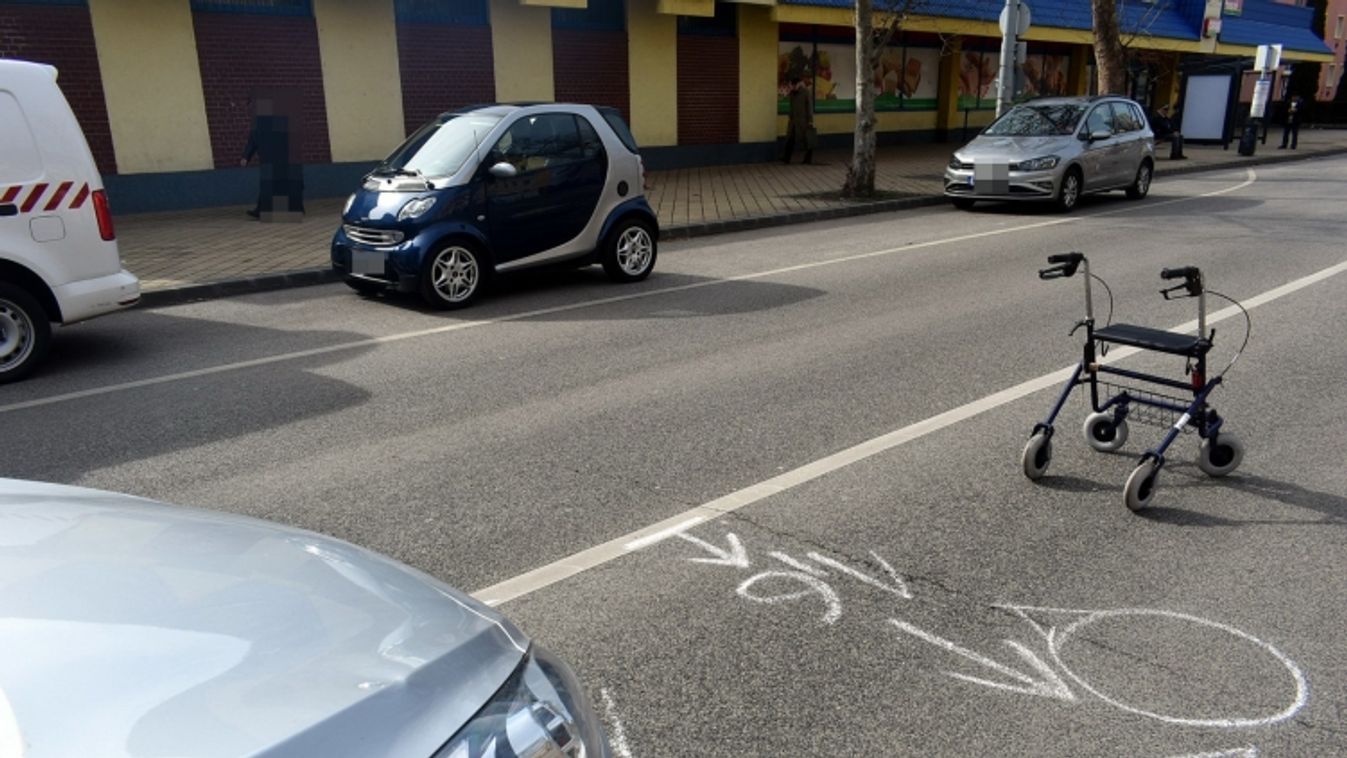Két személyt elütöttek Szolnokon, nem használták az átkelőhelyet
