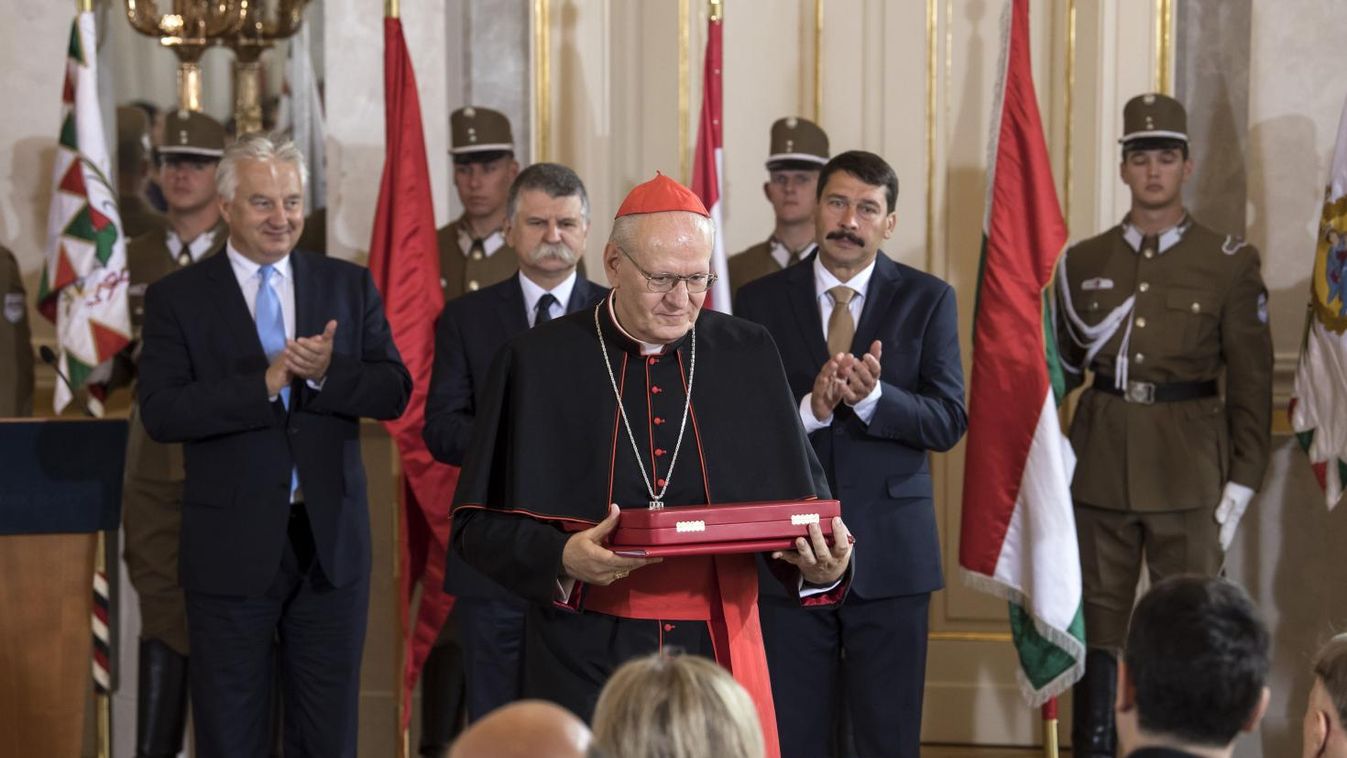 Erdő Péter: kitüntetésem az egyházi szolgálat elismerése is