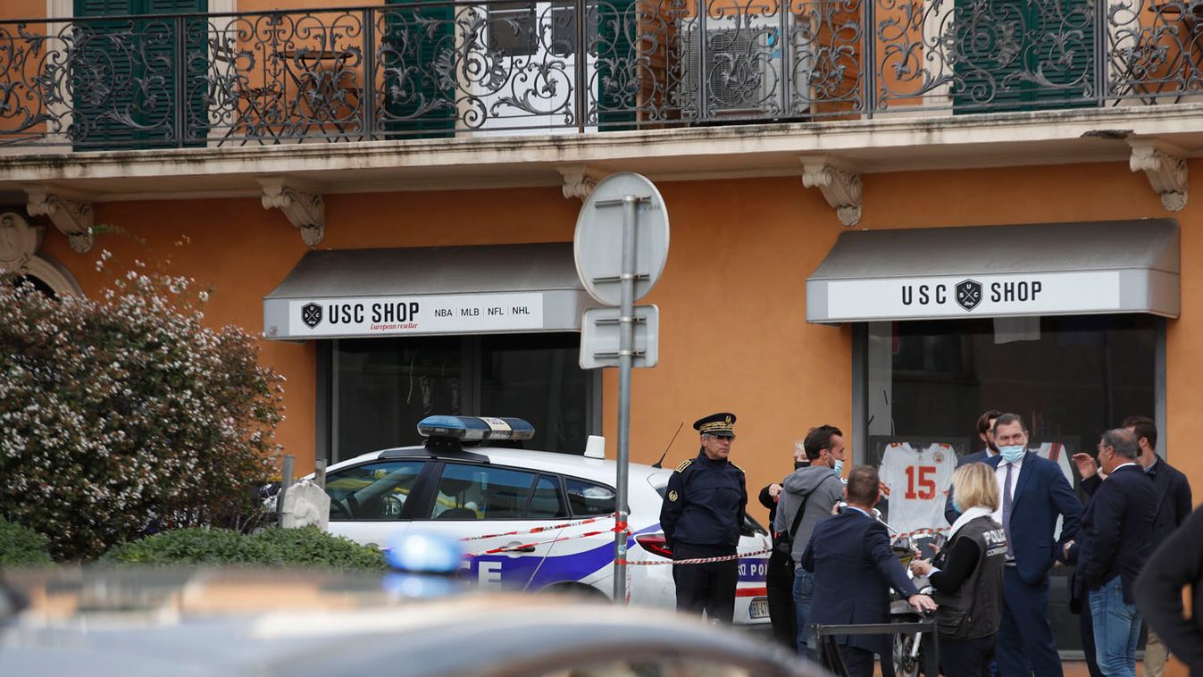 A próféta nevében támadt rendőrökre egy férfi Cannes-ban