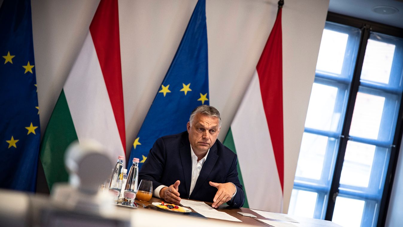 Az EU-csúcs témáiról folytatott előzetes egyeztetést Orbán Viktor