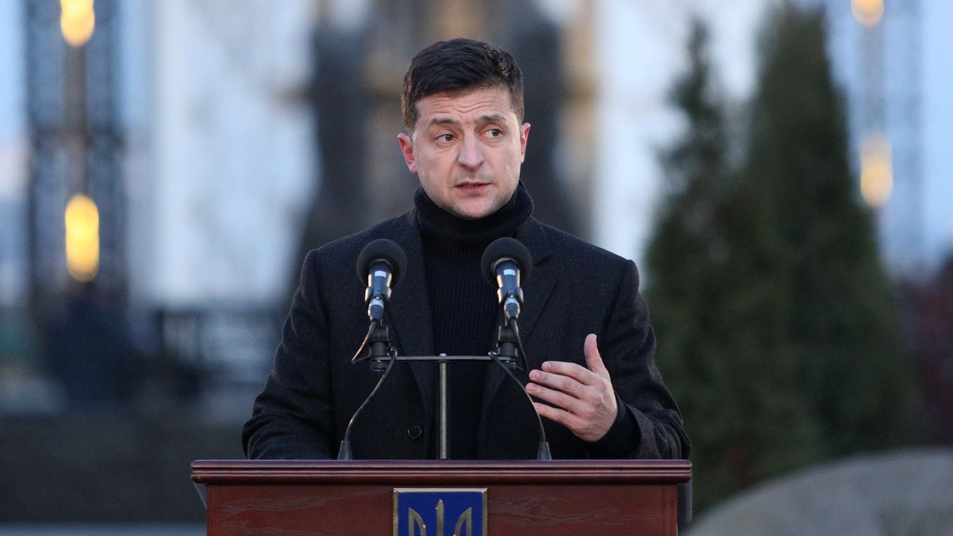 Magyarul is megszólalt újévi köszöntőjében az ukrán államfő