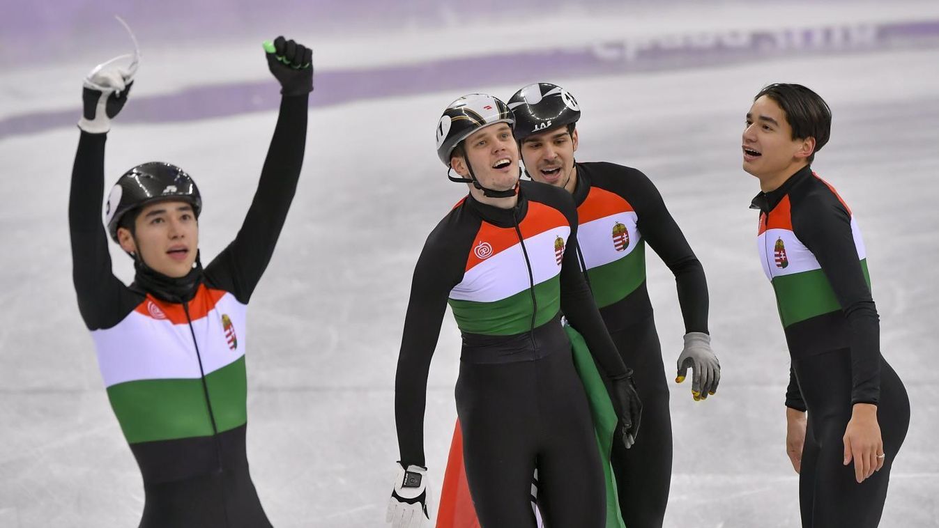 Világcsúccsal nyert a magyar gyorskorcsolya-váltó