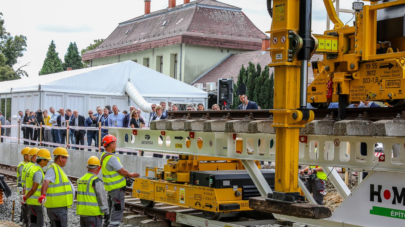 Hatezermilliárd forintot szánnak vasútfejlesztésre (videó)