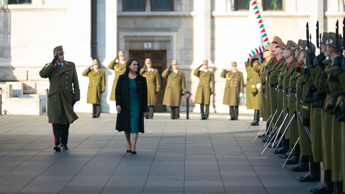 Novák Katalin: erőforrást, ihletet, bátorságot adnak nekünk az '56-os magyarok