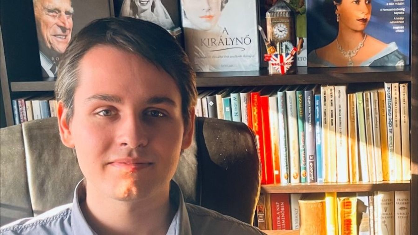 Az online térben mutatja be a brit királyi családot a törökszentmiklósi férfi