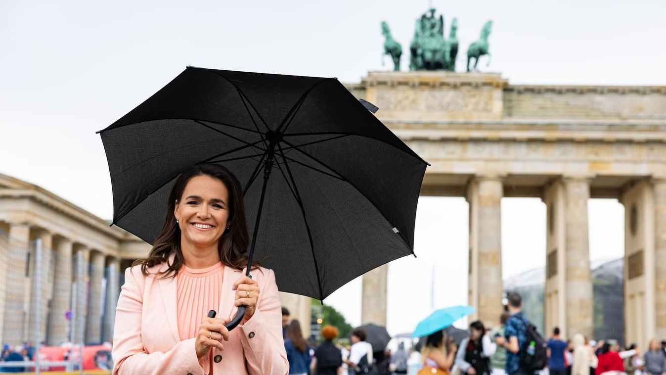 Berlinbe látogatott Novák Katalin