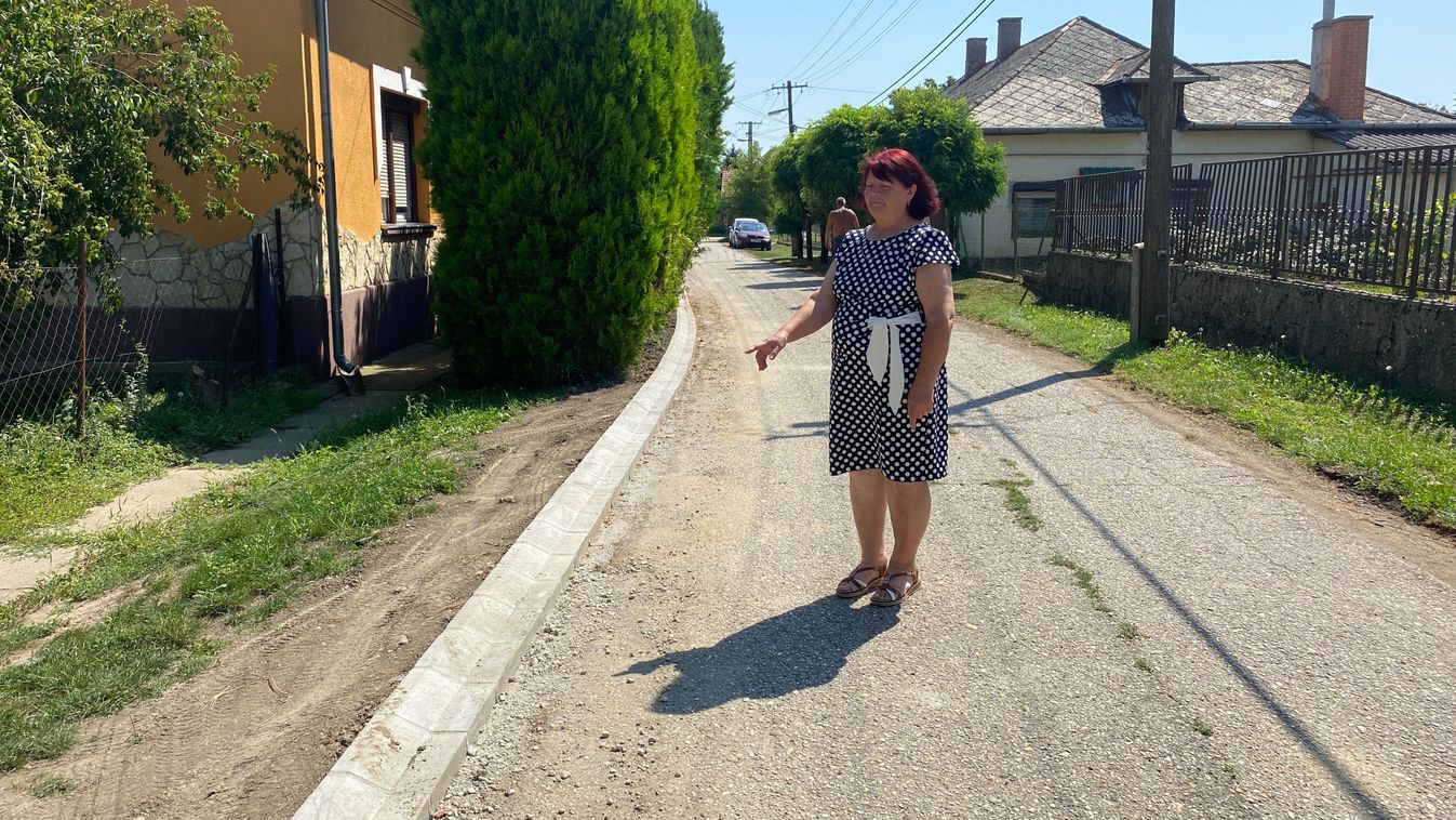 Hamarosan aszfaltozzák a Vörösmarty utcát Tiszakürtön