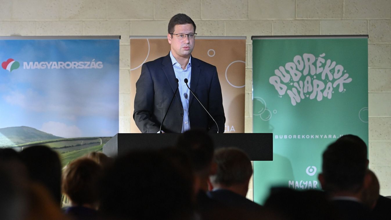 Gulyás Gergely: hazánk nagyot lépett előre a minőségi pezsgőgyártás terén