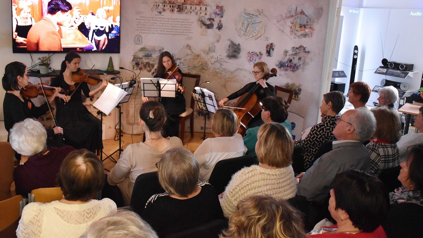 Romantikus filmzenék csendültek fel a Le Quartet előadásában Jászfényszarun
