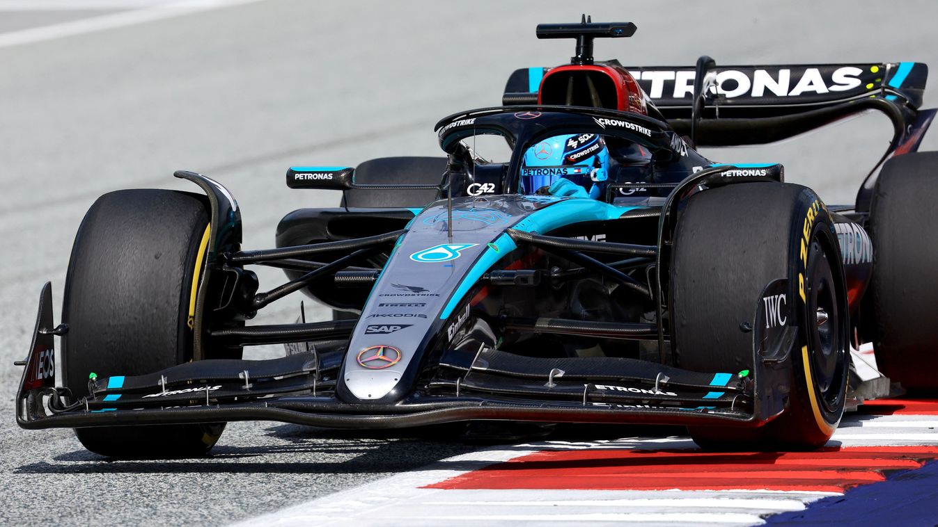 Verstappen és Norris ütközése után Russell nyert