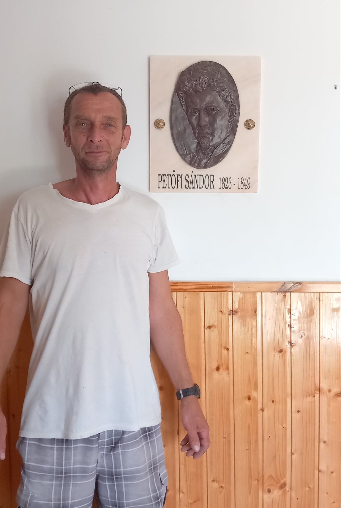 Petőfi Sándor plakett