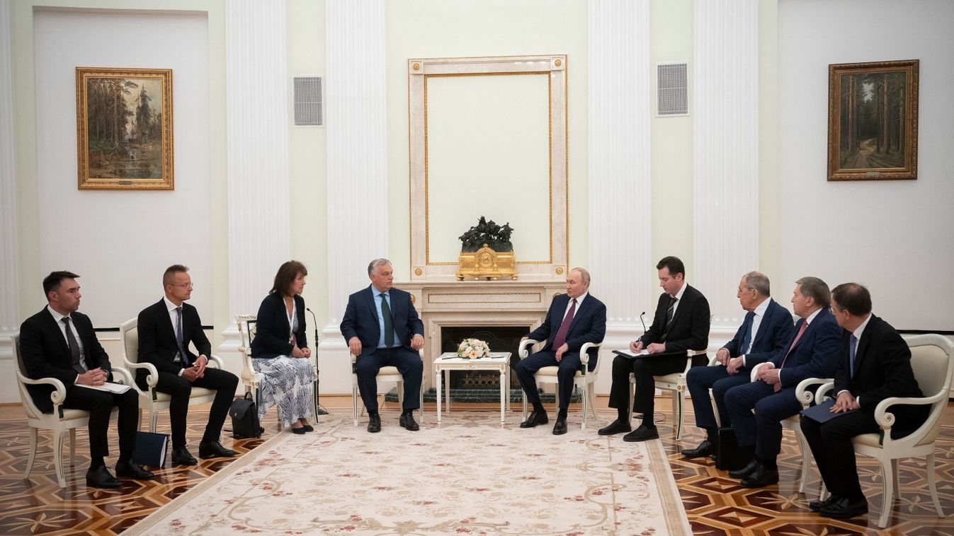 Az ukrán külügyminisztérium reagált a magyar kormányfő moszkvai békemissziójára