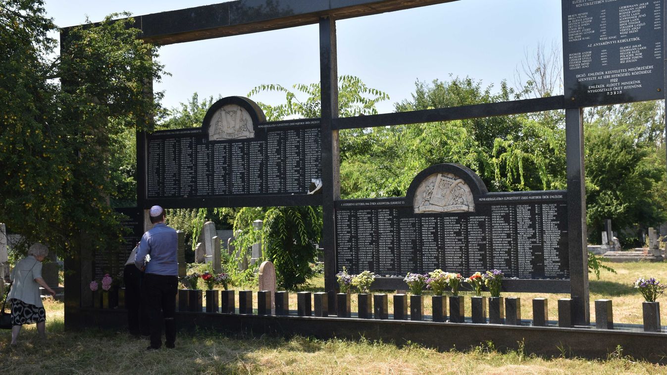 SZOLJON – Holokauszt: a 80 éve haláltáborba hurcolt jászsági zsidókra emlékeztek
