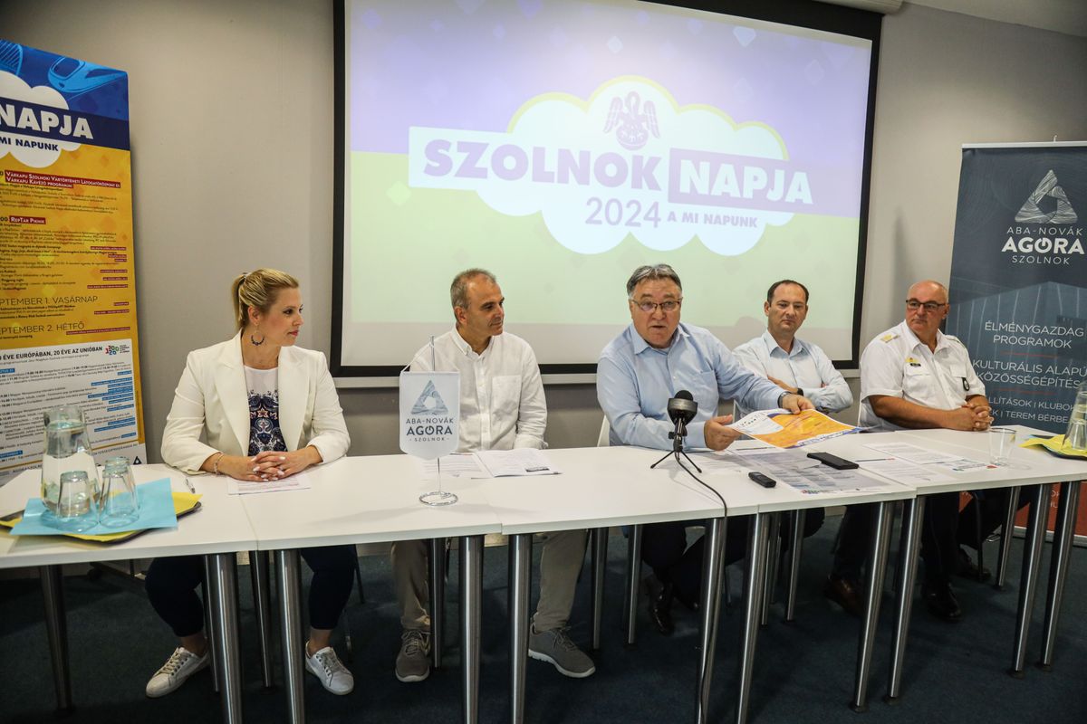 szolnok napja, sajtótájékoztató