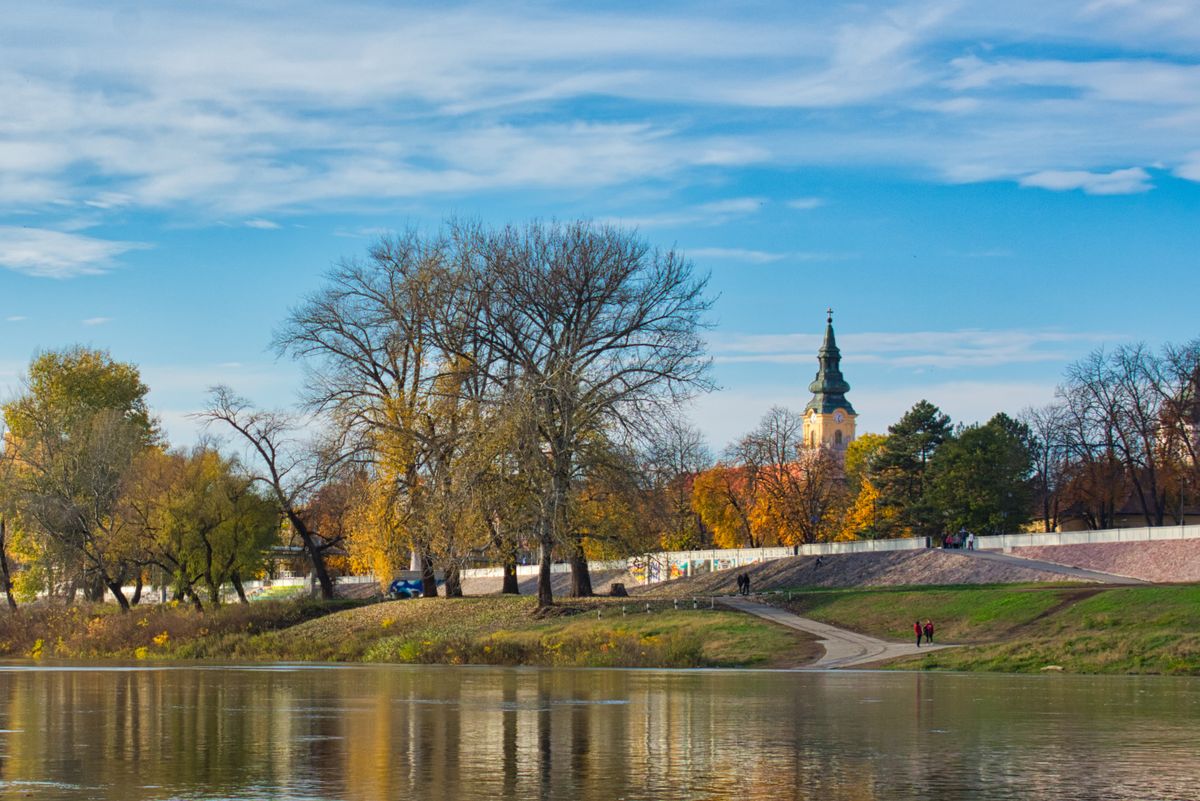 View,Of,Northern,Bank,Of,River,Tisza,At,Szolnok