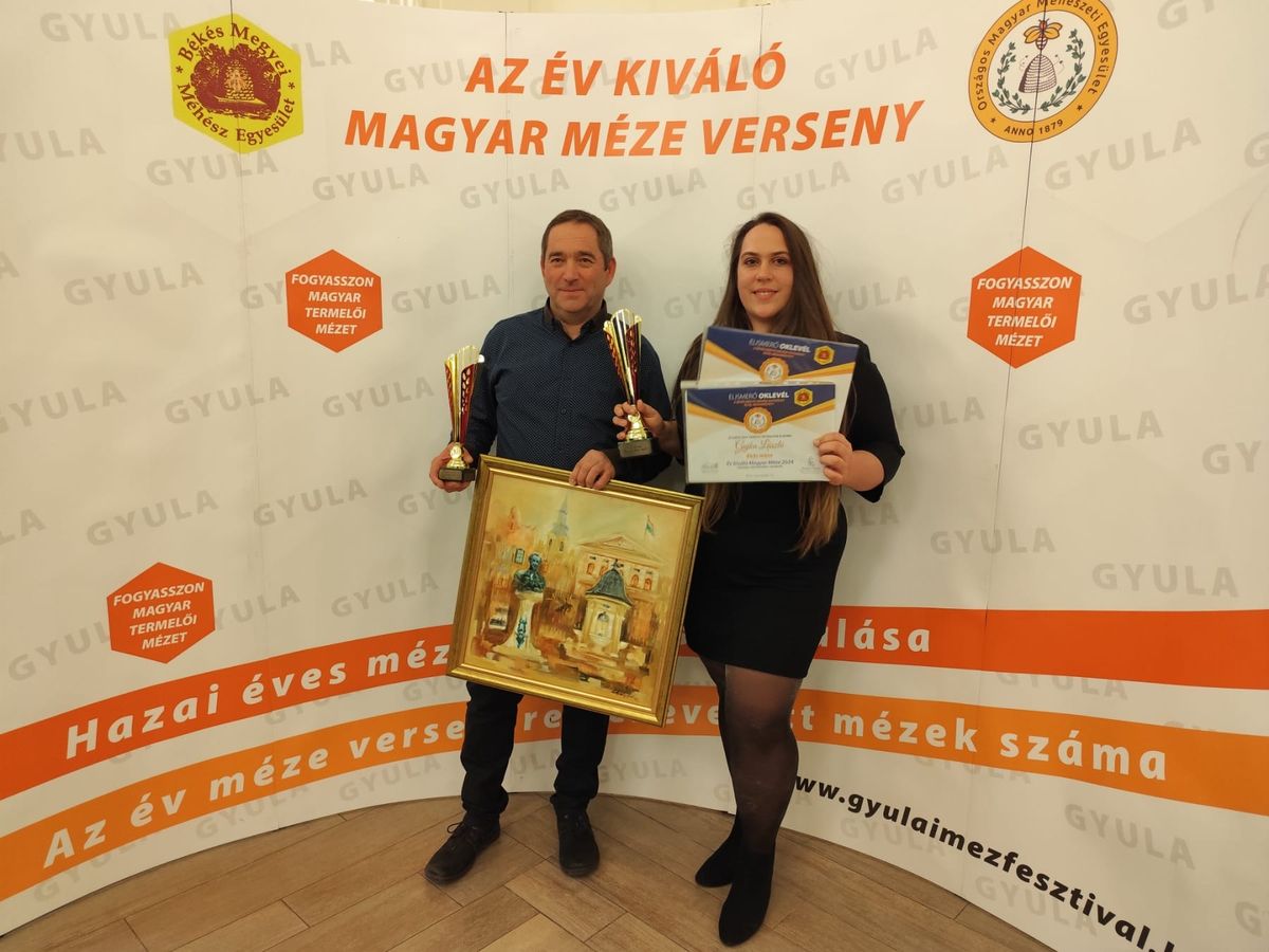 szolnoki méz siker