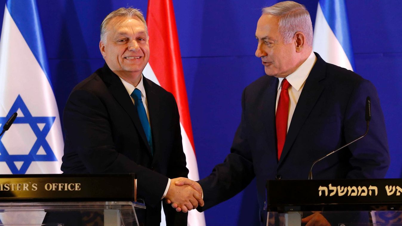 Hivatalos látogatásra Budapestre érkezik Benjamin Netanjahu