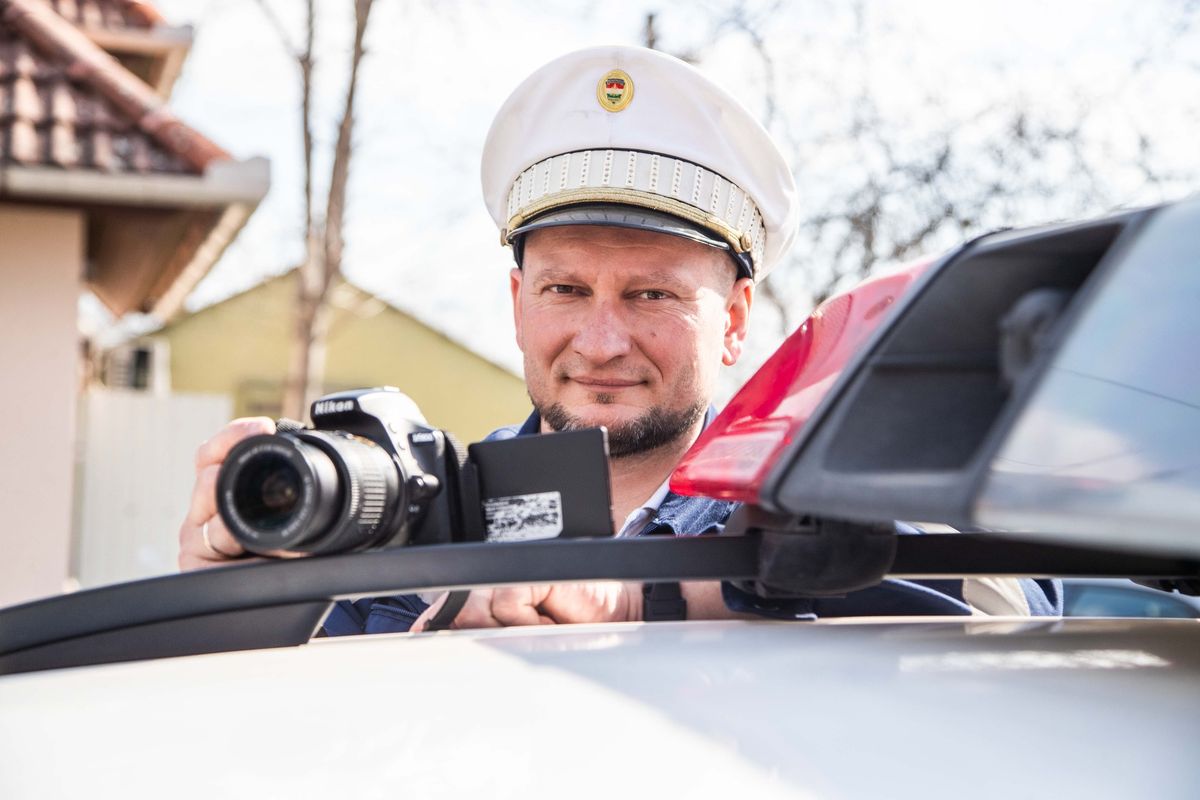 Szilágyi Sándor baleseti helyszínelő