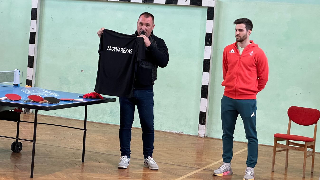 Olimpikon látogatott a zagyvarékasi iskolába, nem érkezett üres kézzel – galériával