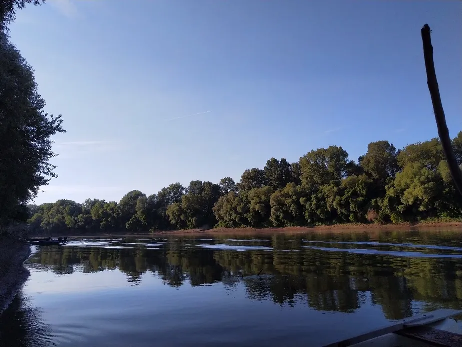 Tiszavárkonynál a Tisza