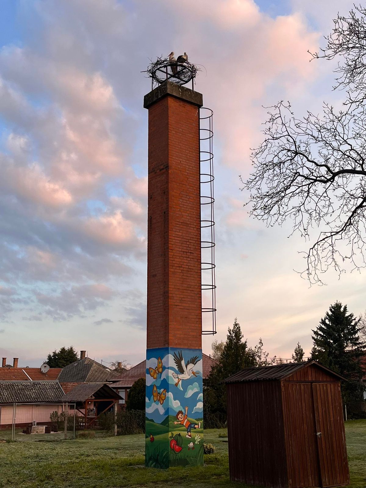 gólyák érkezését