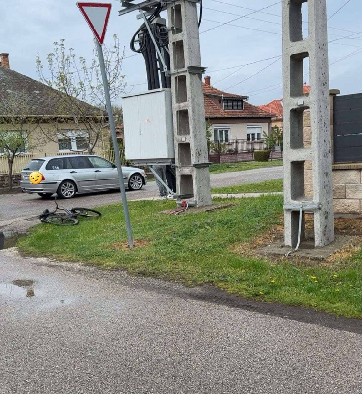kerékpáros gázolás