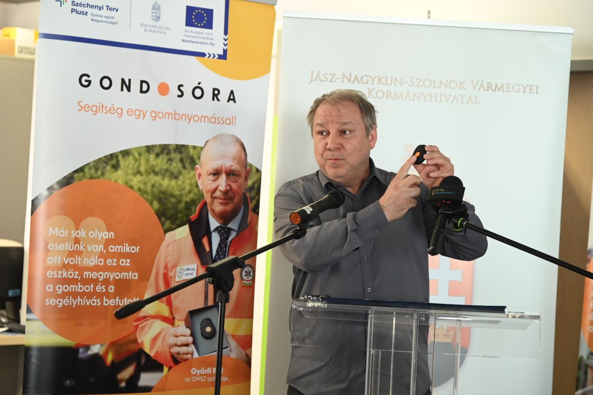 A gondosóra sárga gombja