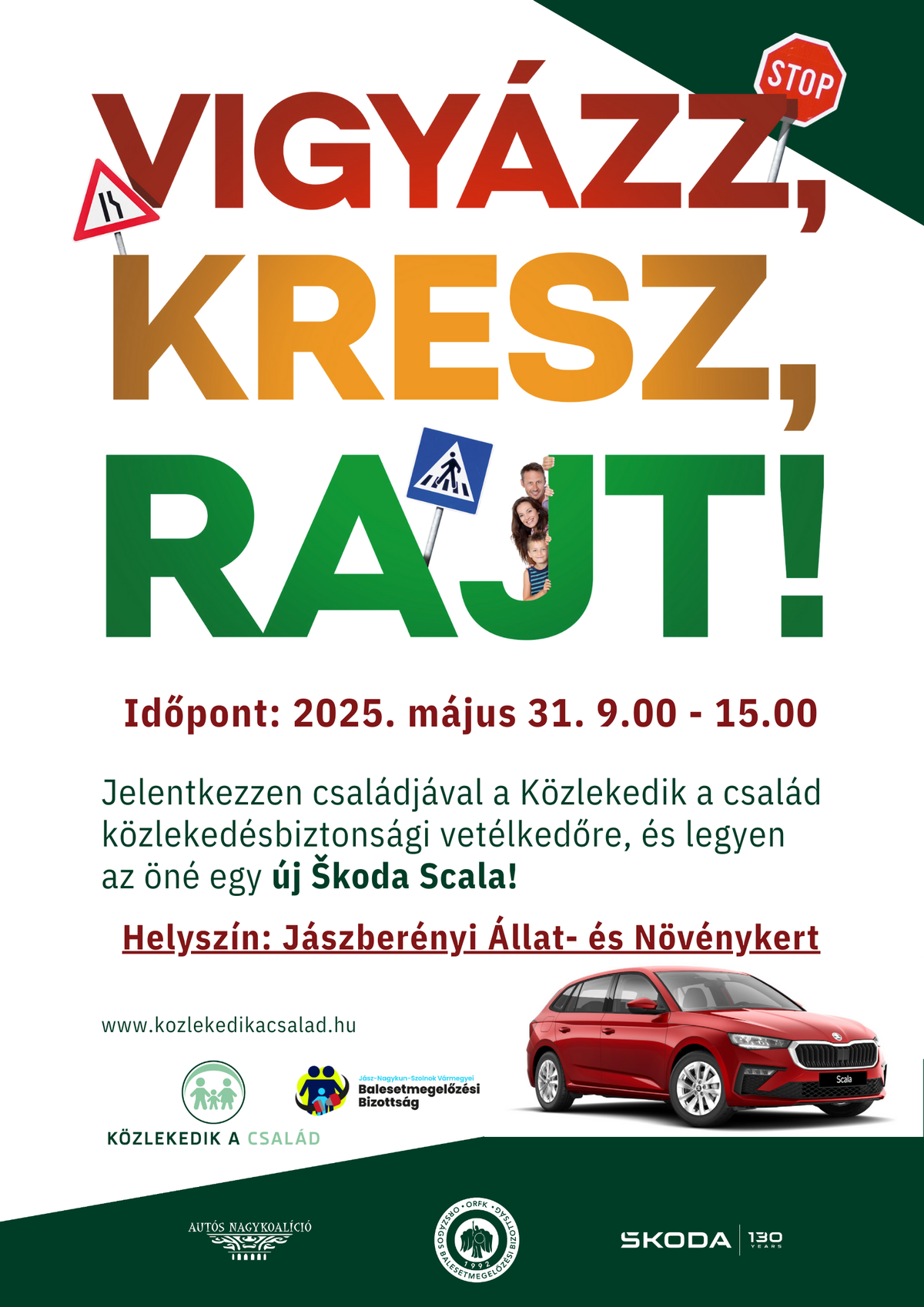 Közlekedik a család