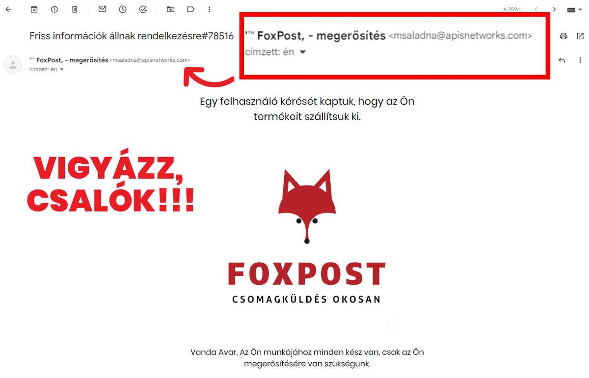 internetes csalás