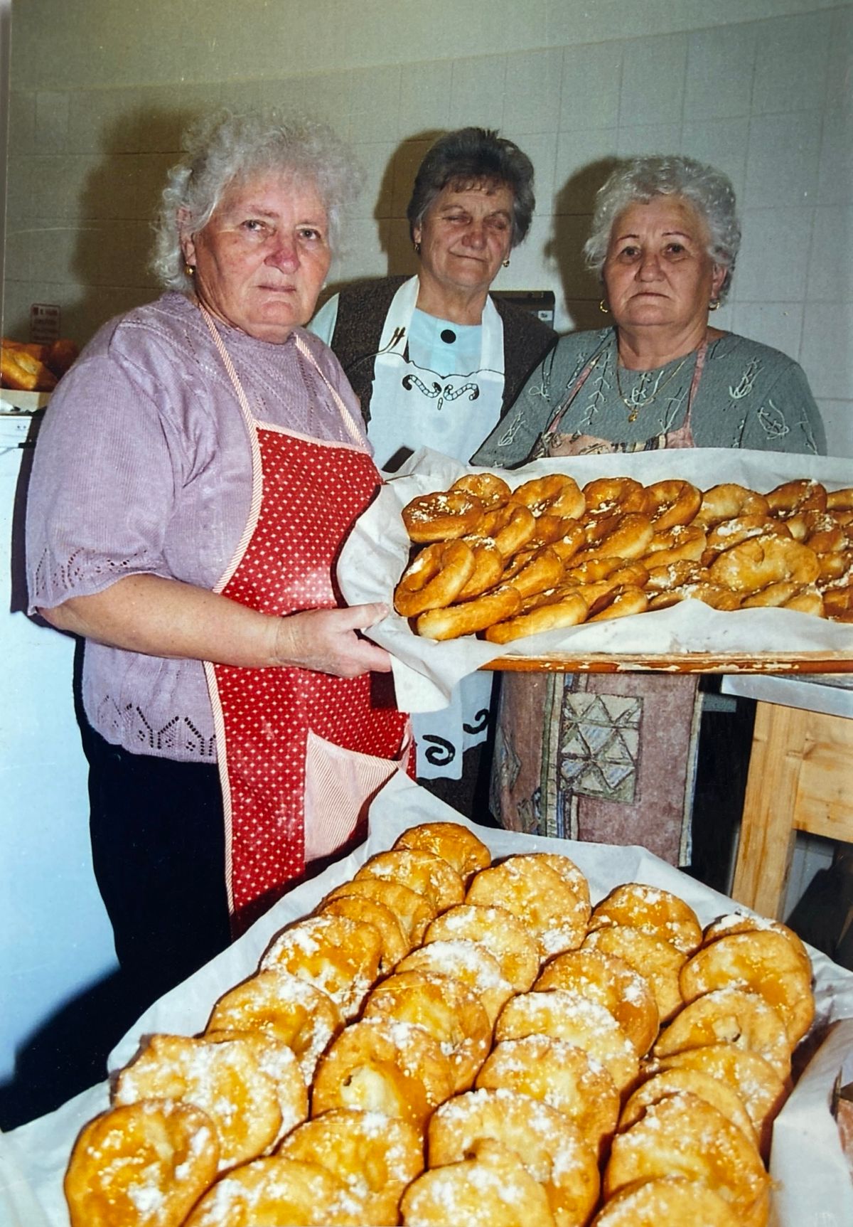 fánksütés