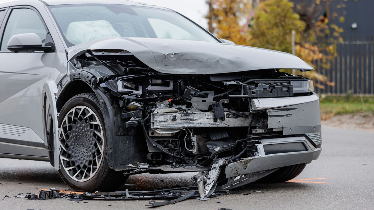 Car,Accident.,Auto,Crash.,Traffic,Accident.,Wrecked,Automobile.,High,Quality