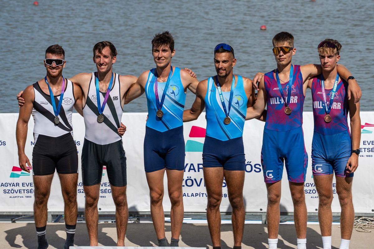 evezés, Nagy Attila, Furkó Kálmán, Szolnoki Sportcentrum-Sportiskola, országos bajnokság