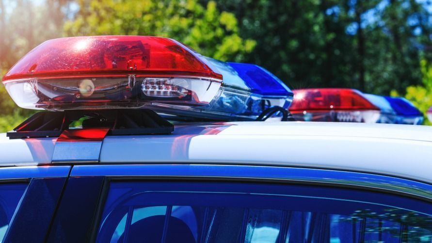 Patrol,Police,Car,With,Beautiful,Emergency,Sirens,Lights.,Canadian,Policemen