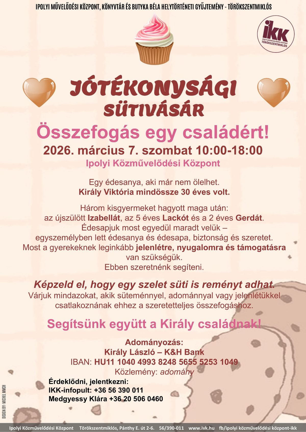 jótékonysági sütivásár