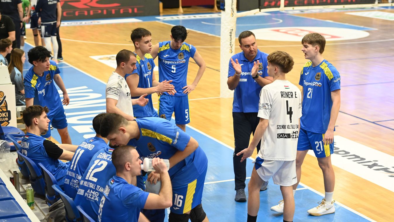 Három, szoros játszmában kapott ki a szolnoki csapat Kép