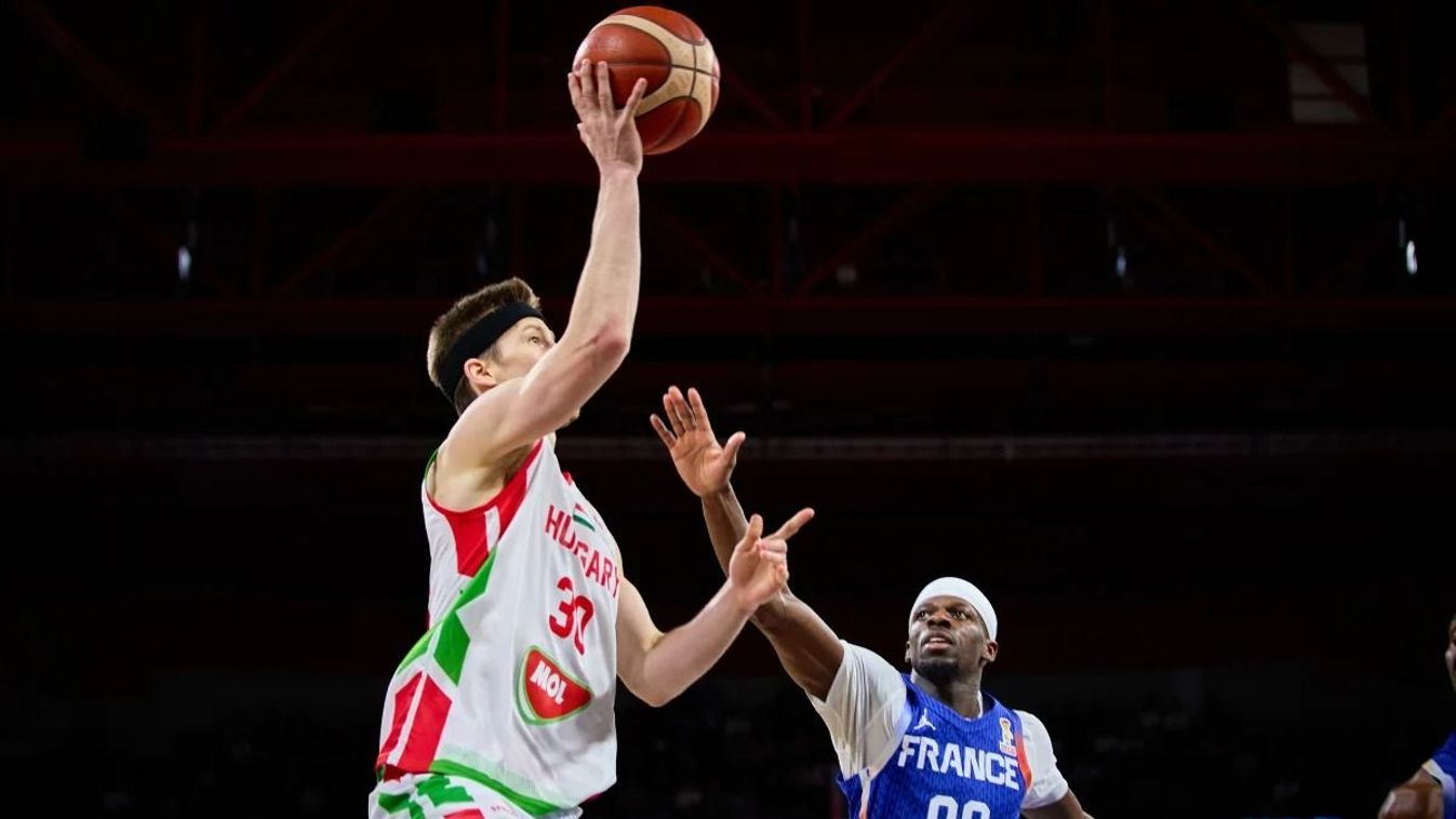 Kosárlabda válogatottunknak csak felvillanásokra futotta erejéből a franciák ellen Kép